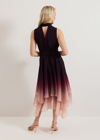 Phase Eight Maybel Ombre Dress Multicolor USA | 0593167-SN